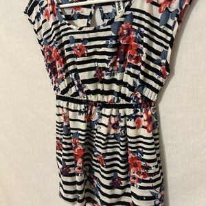 Striped Floral shirt